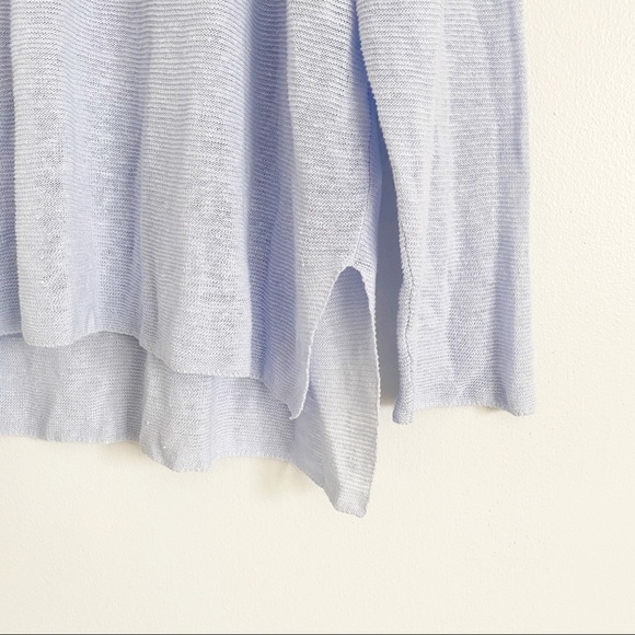 Eileen Fisher Organic Linen Knit Bateau Sweater MD - Picture 4 of 8